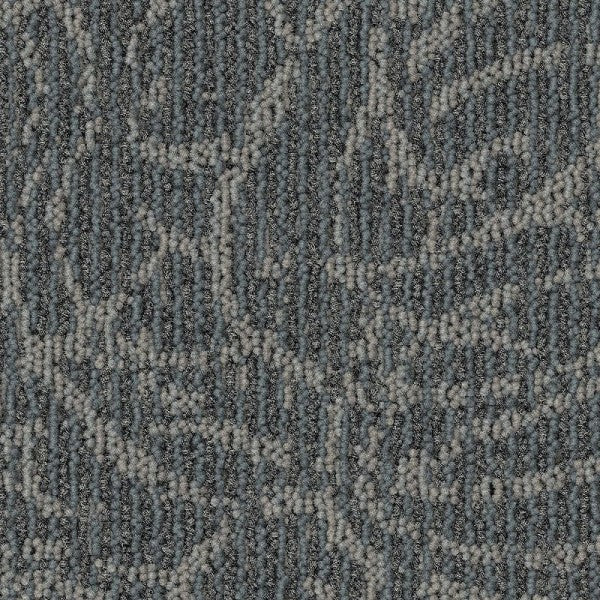 Aladdin Meandering Trail Carpet Tile 2B219-937 Concrete 24" x 24"