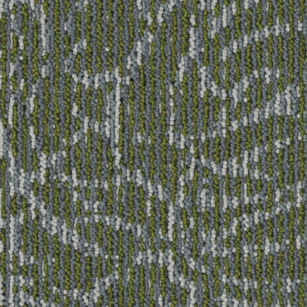 Aladdin Meandering Trail Carpet Tile 2B219-626 Sage 24" x 24"