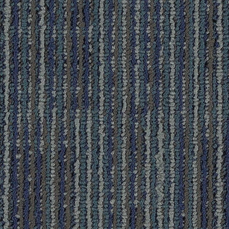 Aladdin Set In Motion Carpet Tile QAT43-559 Blue Stream 24" x 24"