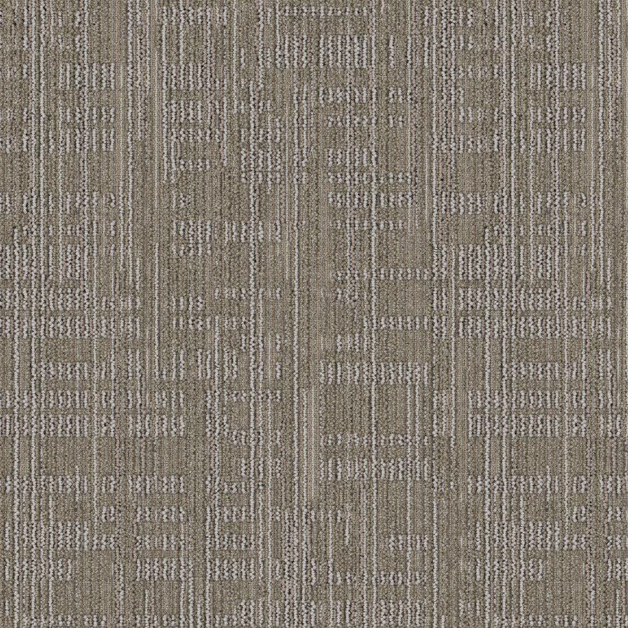 Aladdin Circular Nature Grounded Earth 2B226-831 Braided Stream 24" x 24" Carpet Tile (96 SF/Box)