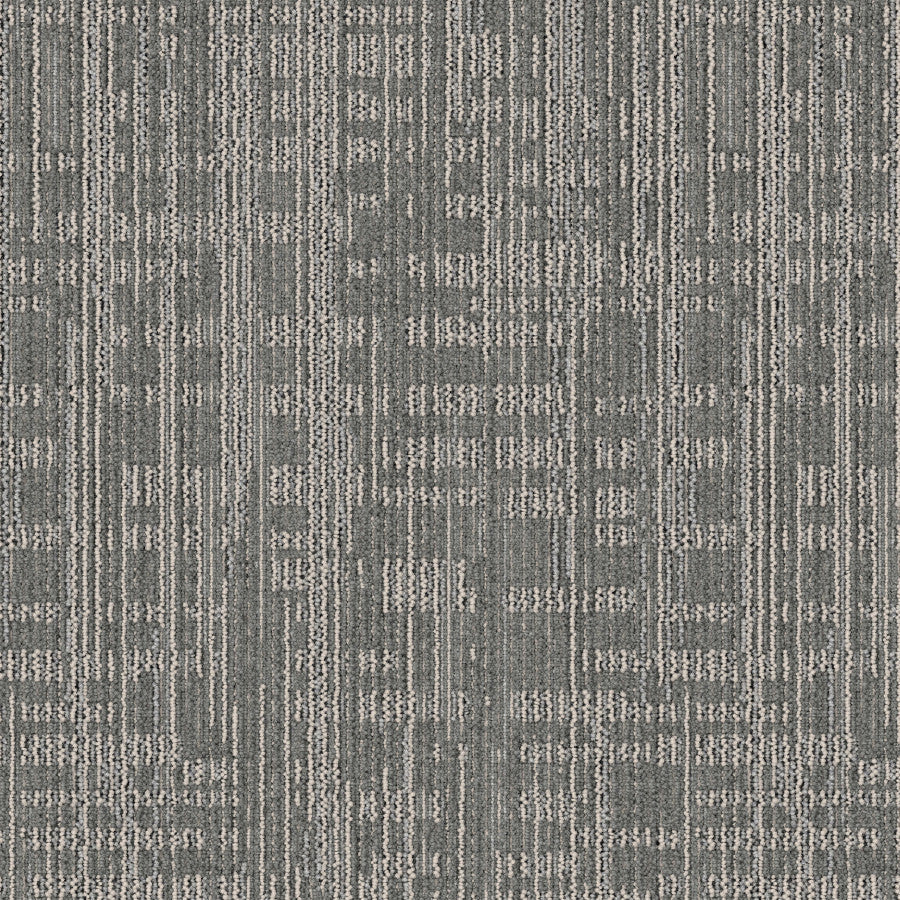 Aladdin Circular Nature Grounded Earth 2B226-927 Snow Melt 24" x 24" Carpet Tile (96 SF/Box)