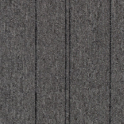 Aladdin Rule Breaker Stripe QA135-949 Pewter 24" x 24" Carpet Tile (96 SF/Box)