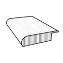 Anderson Tuftex 200OS 5/8 Ash Overlap Stairnose 78