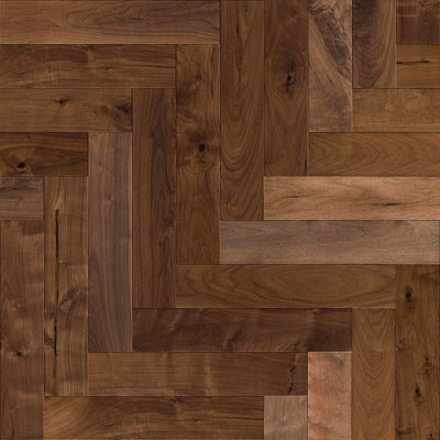 Anderson Tuftex Rye Engineered Hardwood AA833-17043 Revival Walnut Herringbone 5" x 24" (9.85 SF/Box)