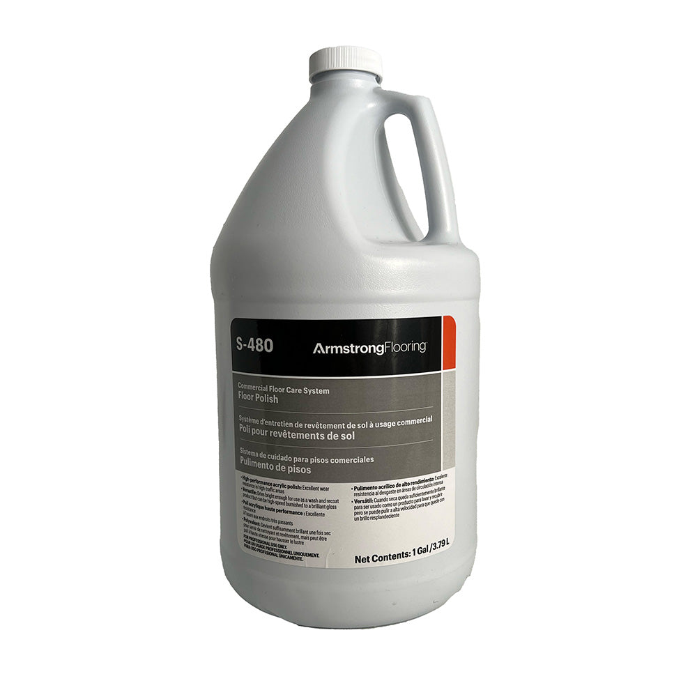 Armstrong S-480 Floor Polish 5 Gallon
