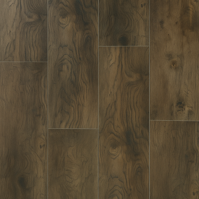 Bella Cera Hickory Select FH890001 Cabin Fever 9" x 60" Waterproof Vinyl Plank (22.88 SF/Box)