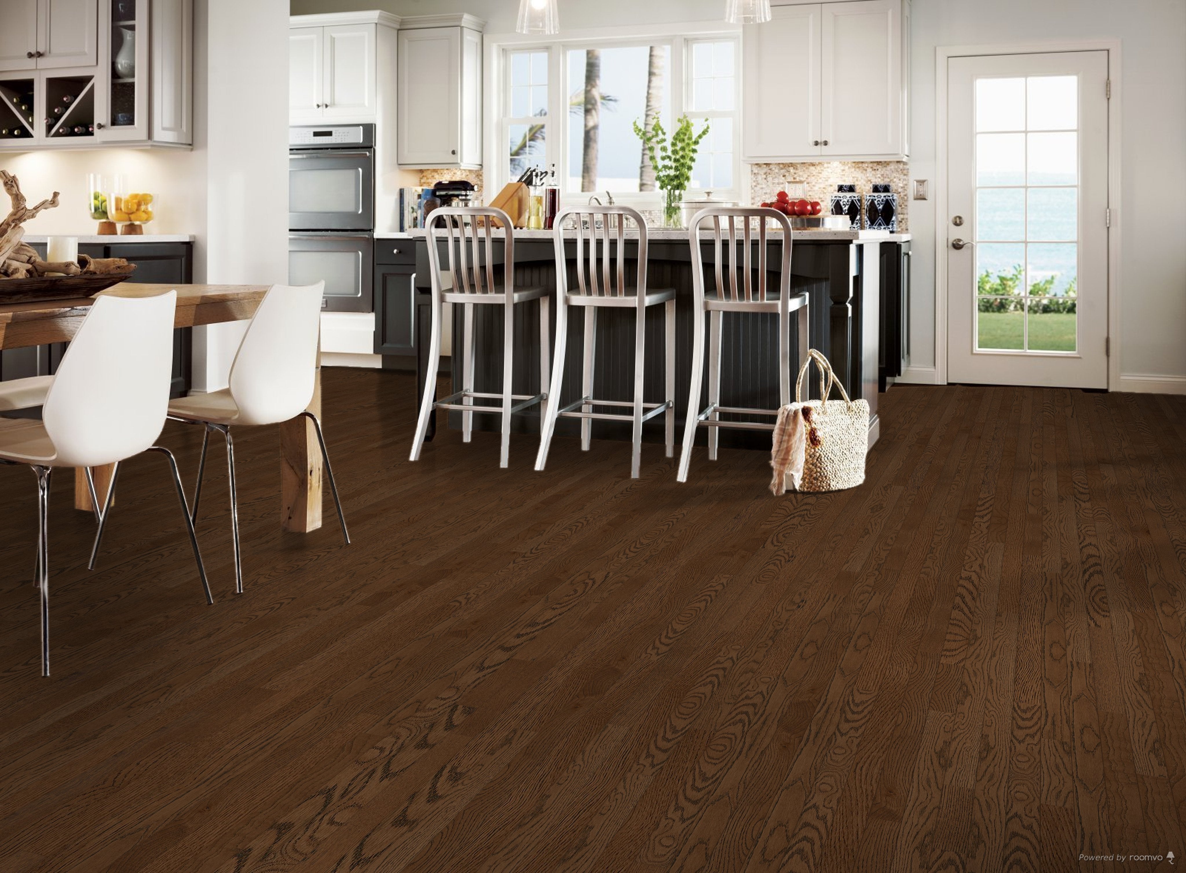 Bruce Natural Choice BRUC5073LG Brown Sugar 2 1/4" x 8.25 - 84" Oak Solid Hardwood (40 SF/Box)