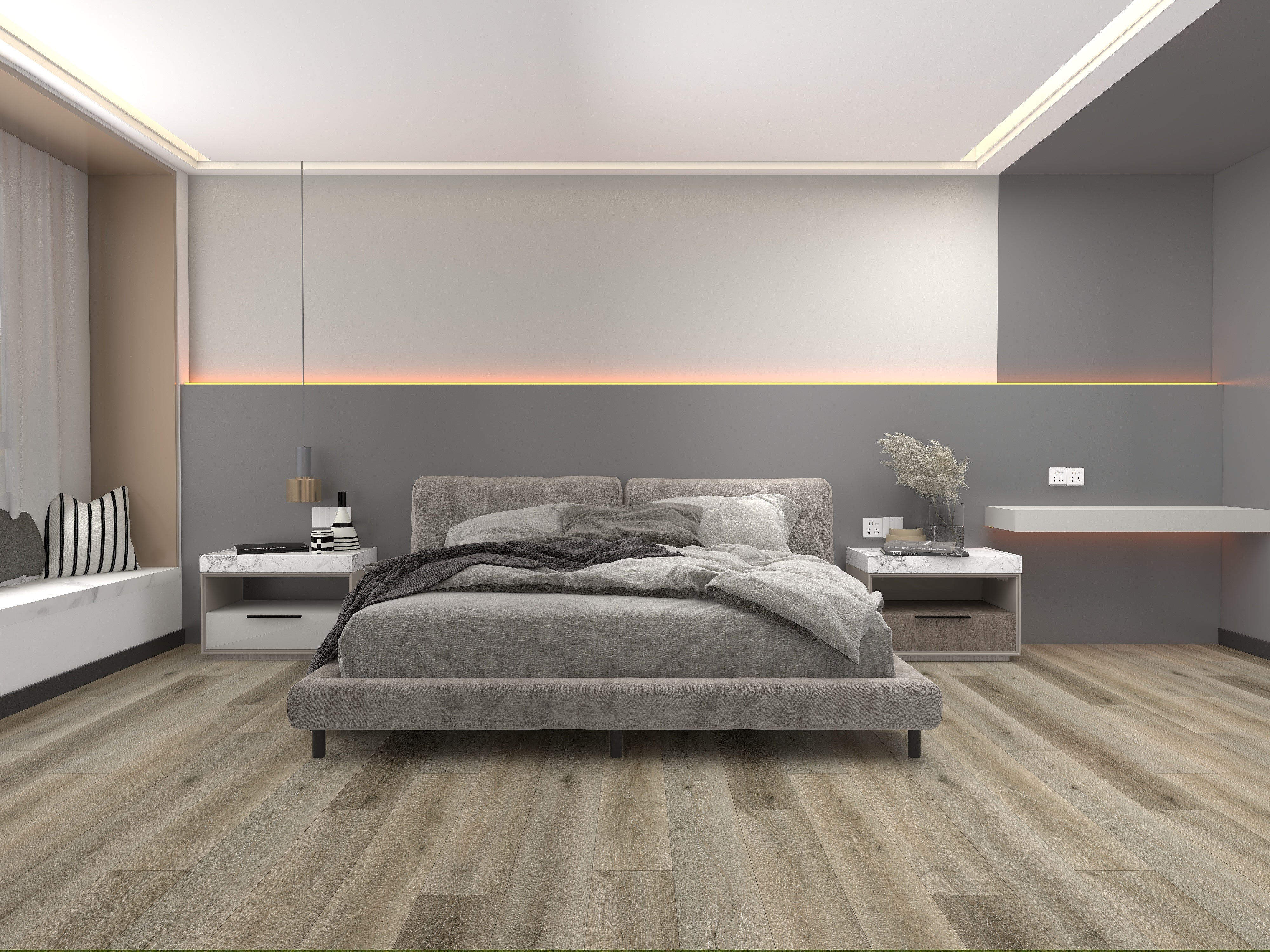 Paradigm Flooring Performer 20mil Cashew PPSPC2021 SPC Luxury Vinyl Plank 9” x 60" (30.24 SF/Box)