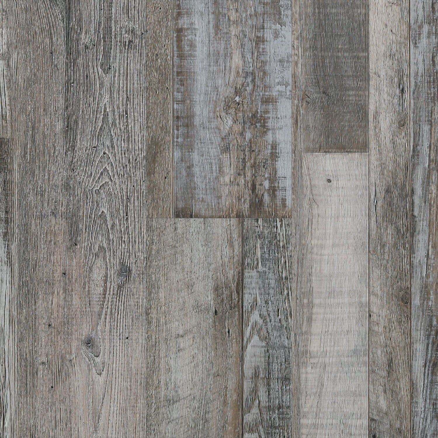 Next Floor Luxury Vinyl Plank Colorado NF417122 Grey Reclamation Oak 7.25" x 48" – product image showing size, style, and brand details.