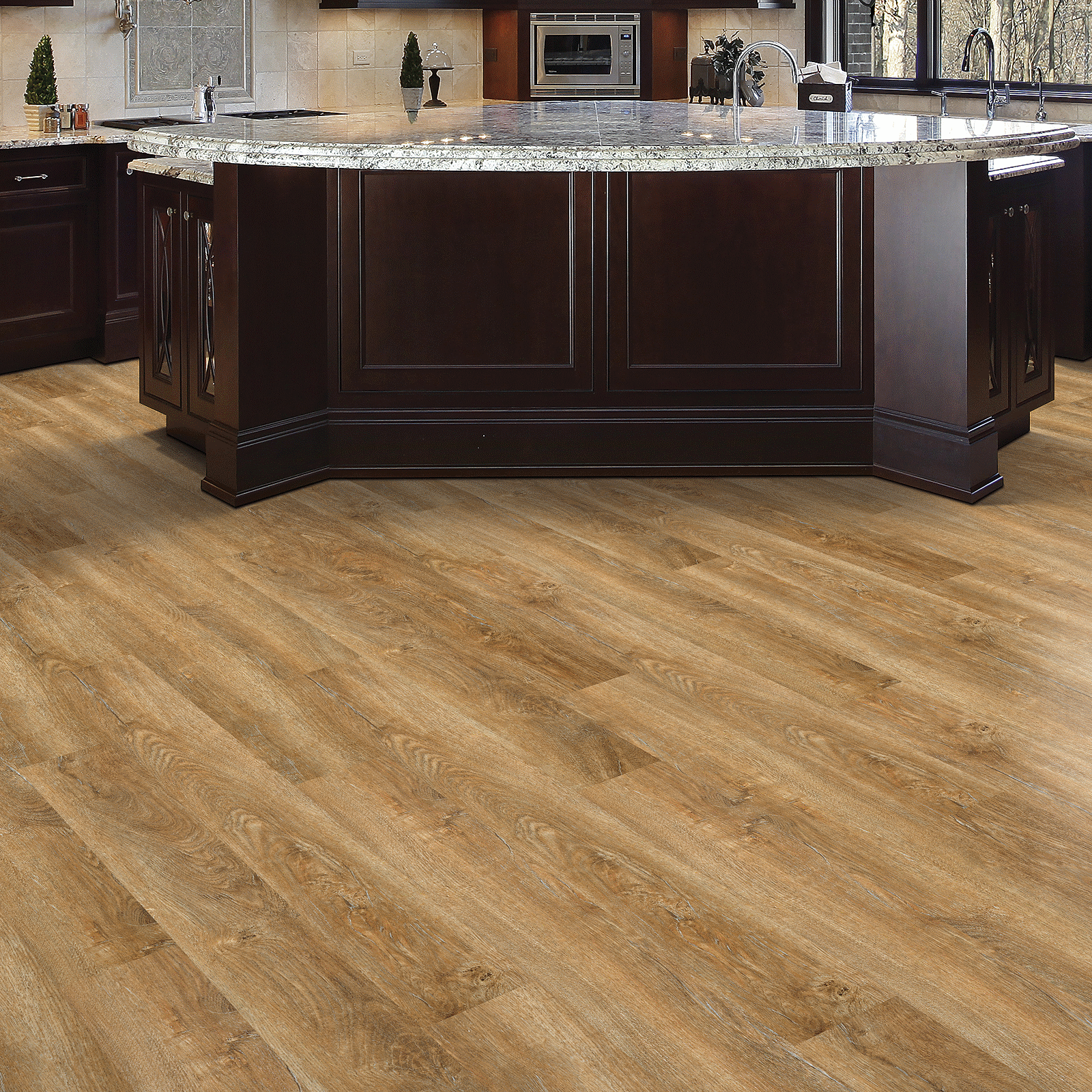 Mohawk SolidTech Essentials Discovery Ridge DRS21-840 Richmond Gold Vinyl Plank 6" X 48" (32.15 SF/Box)