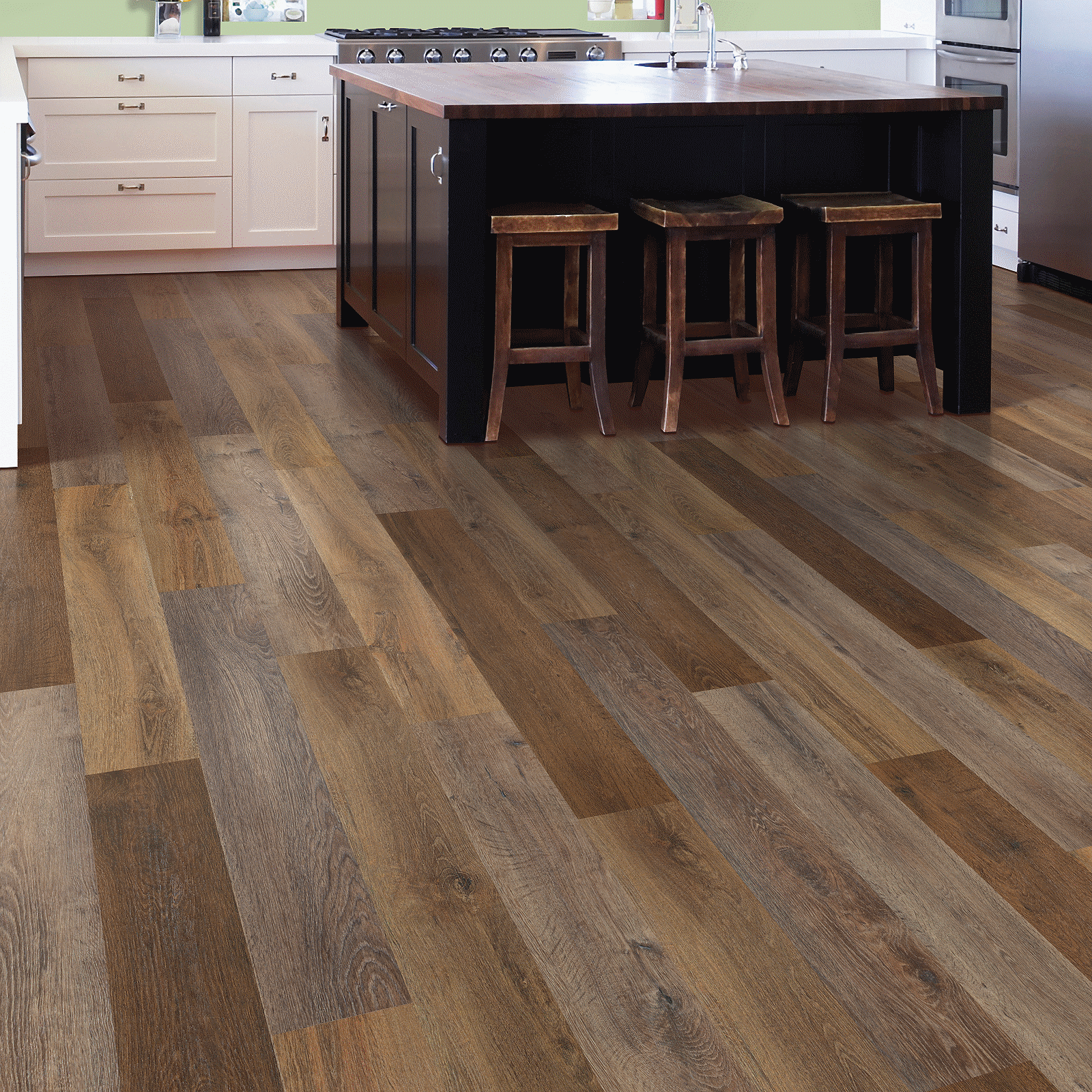 Mohawk SolidTech Select Explorers Cove ECS21-822 Shadow Woodlands Vinyl Plank 7" X 48" (28.63 SF/Box)