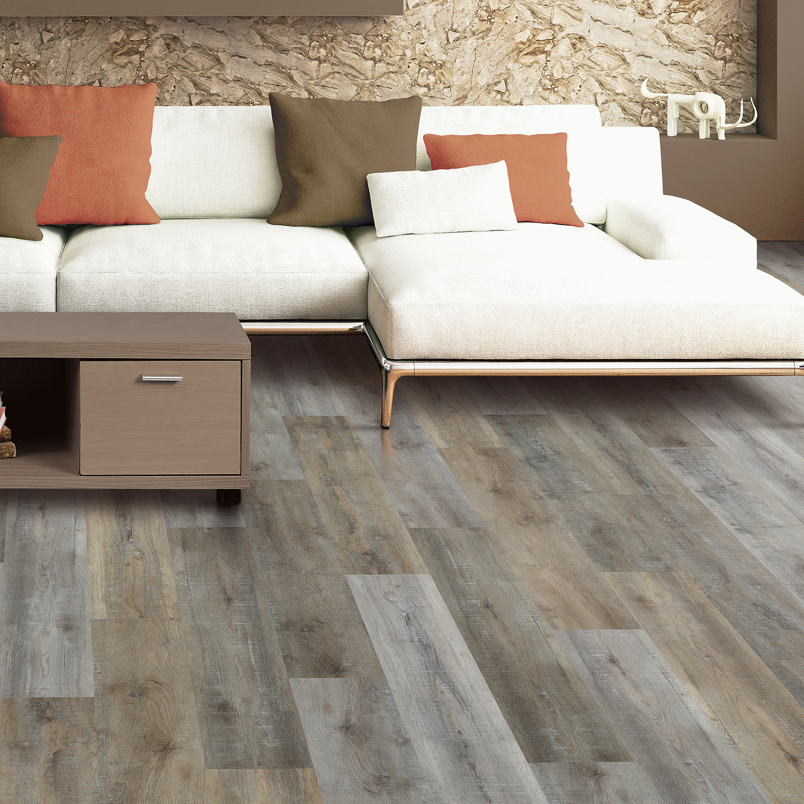 Mohawk SolidTech Select Explorers Cove ECS21-921 New Silhouette Vinyl Plank 7" X 48" (28.63 SF/Box)