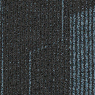 Philadelphia Retro Glam Collection Expressionist 54944-00515 Swell 18" x 36" Carpet Tile (45 SF/Box)
