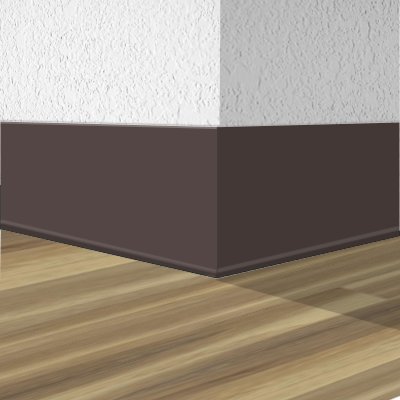 Shaw Rubber Wall Base 5925M-00039 Ember 4" x 120' Roll by 1/8" Straight – product image showing size, style, and brand details.