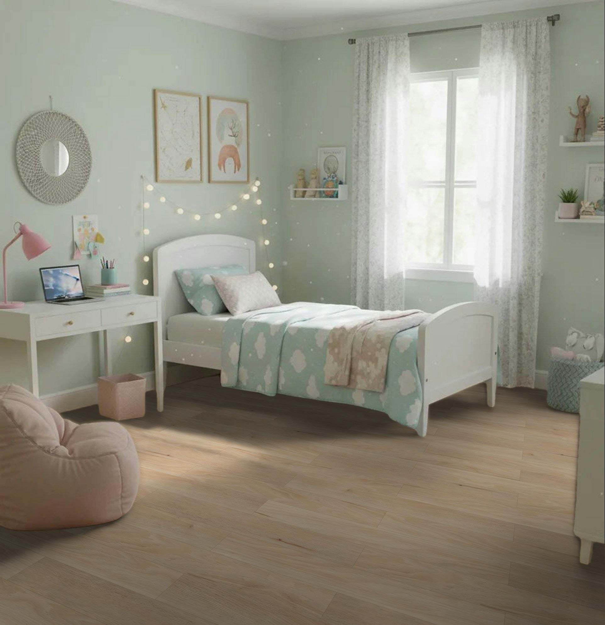 Luxway Floors Clear 140324 Floating LVT 7" x 48"  