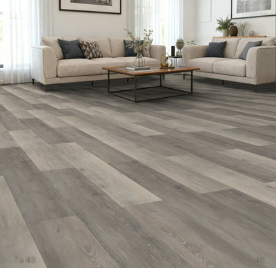 Luxway Floors Ivory 130124 Floating LVT 7" x 48"  