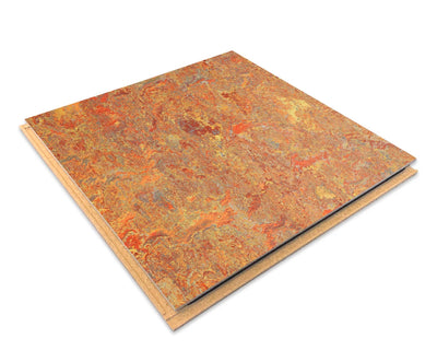 Forbo Asian Tiger Linoleum CL333403 Marmoleum Click Cinch LOC Seal 12" x 12"(6.78 SF/Box)