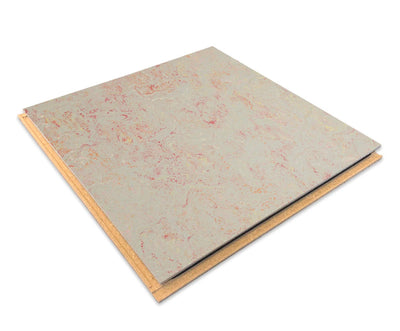Forbo Fruit Punch Linoleum CL333432 Marmoleum Click Cinch LOC Seal 12" x 12"(6.78 SF/Box)