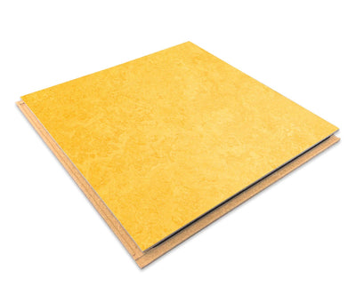 Forbo Lemon Zest Linoleum CL333251 Marmoleum Click Cinch LOC Seal 12" x 12"(6.78 SF/ Box)
