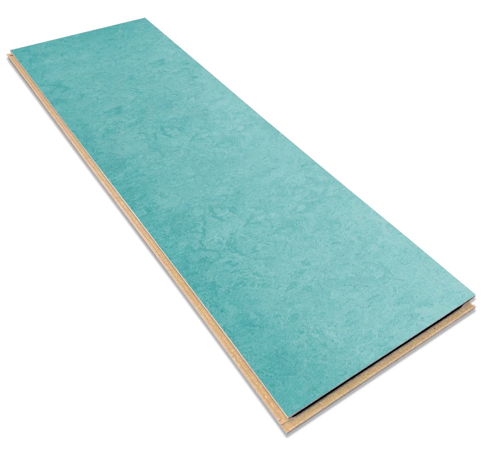 Forbo Marmoleum Click Cinch LOC Seal Waterproof Seal 933267 Aqua 12" x 36" Linoleum Tile Flooring