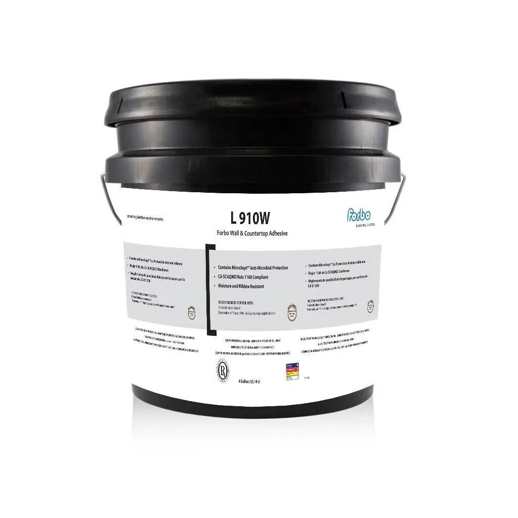 - Forbo L910W Wall & Countertop Adhesive - 1 Gallon
