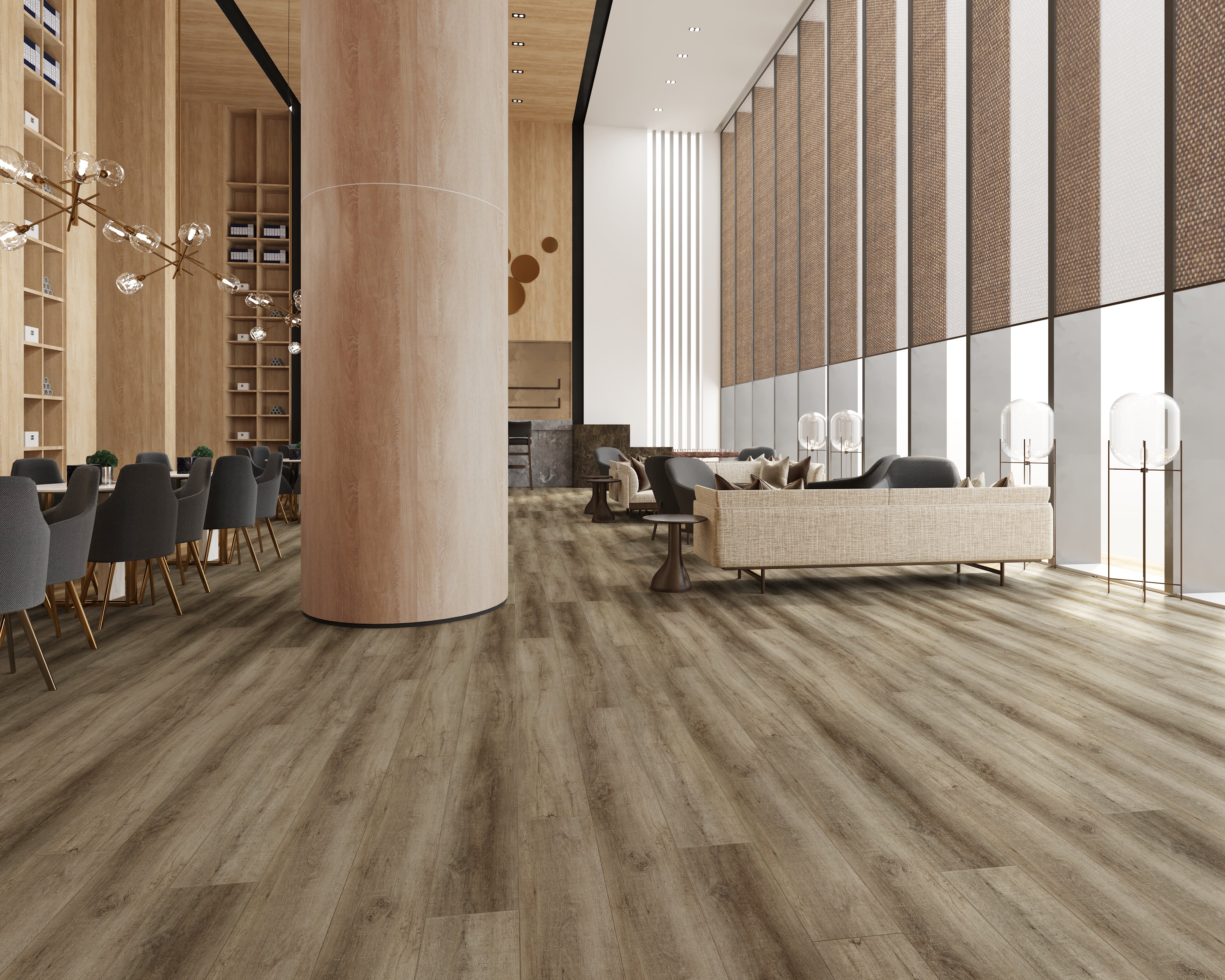 Paradigm Flooring Conquest Fortress CON2013PAD SPC Luxury Vinyl Plank 9" x 72" (17.67 SF/Box)