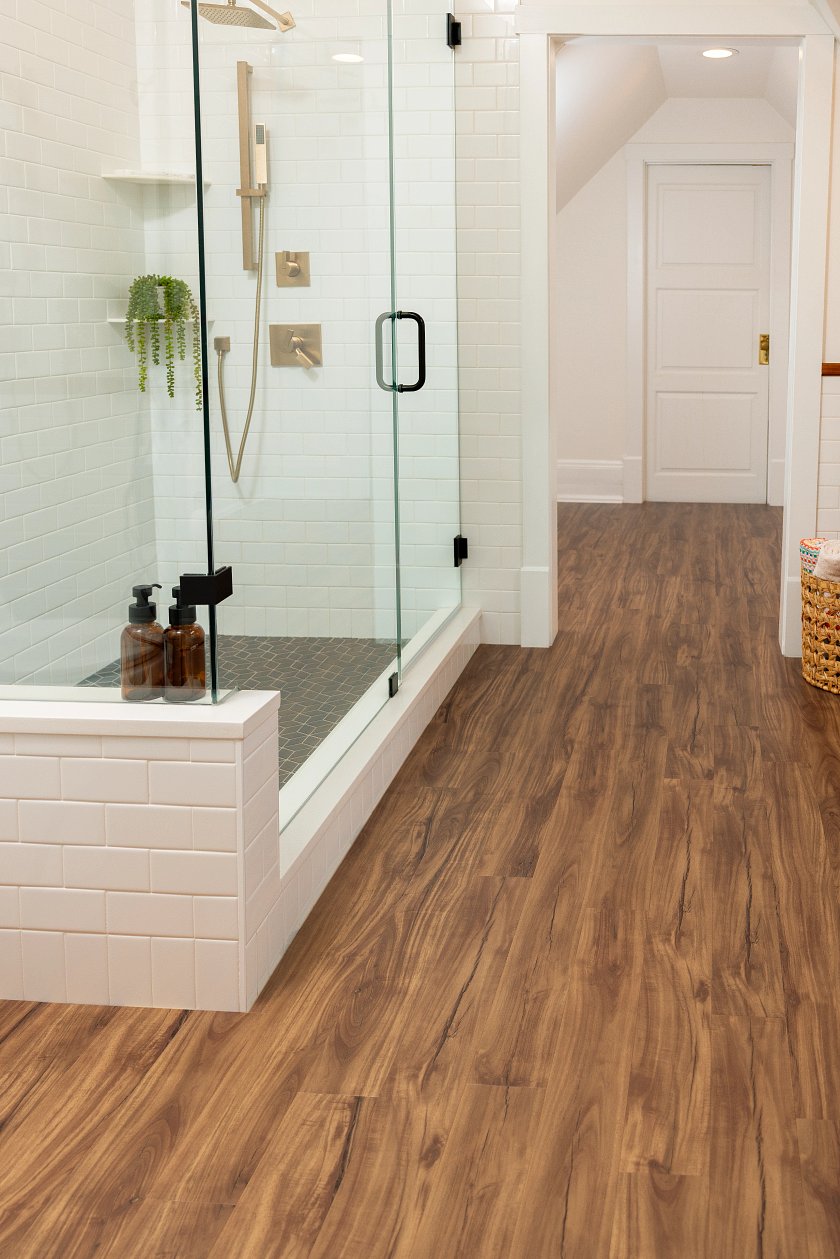 COREtec Gold Coast Acacia WPC Vinyl Plank Flooring VV023-00201 LVP Originals Classics 5" x 48" (26.47 SF/Box)