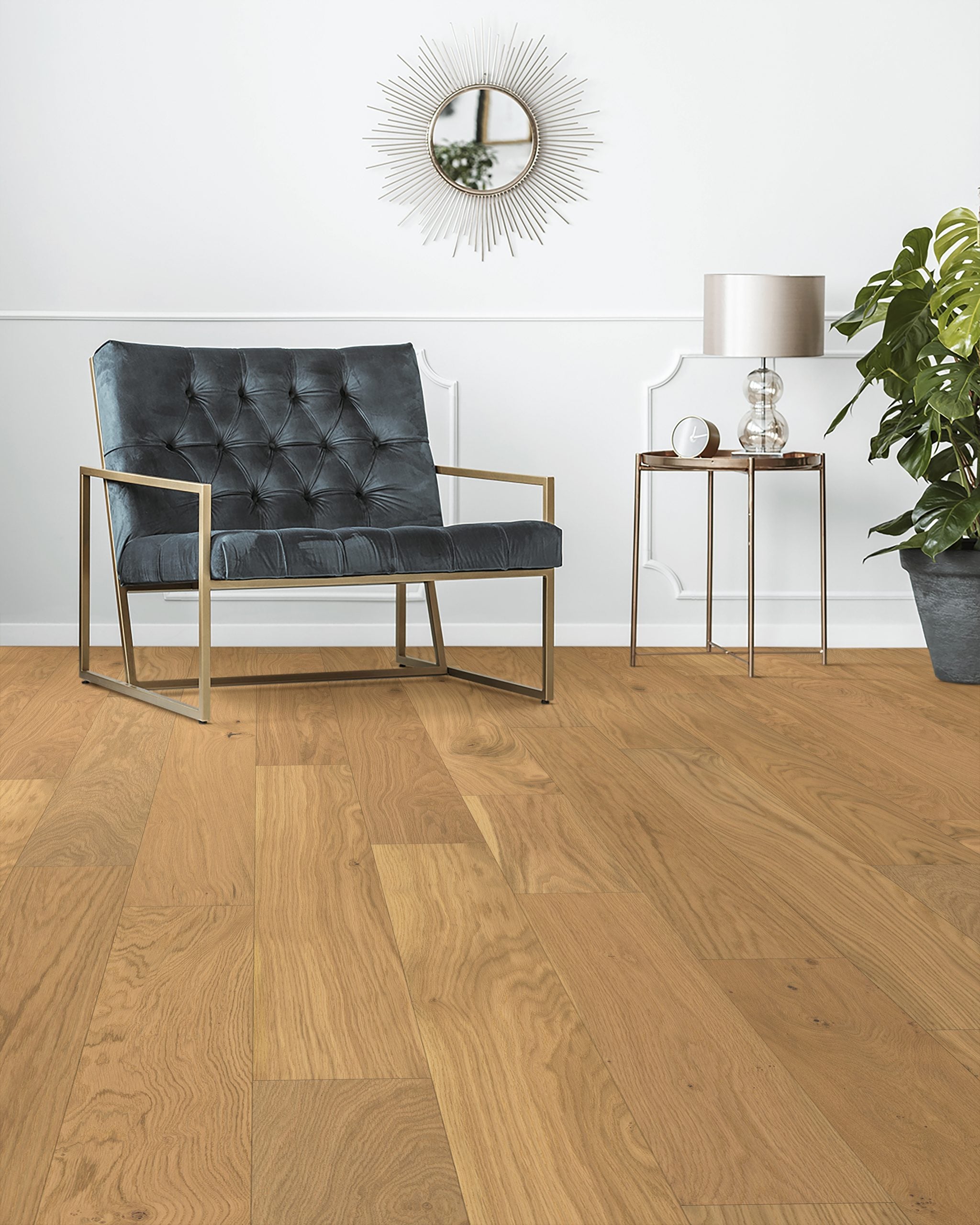Naturally Aged Flooring Glencairn 91394-803 Irish 7 1/2" x Varying Length 2'-7' by 3/8" Engineered Hardwood (25.769 SF/Box)
