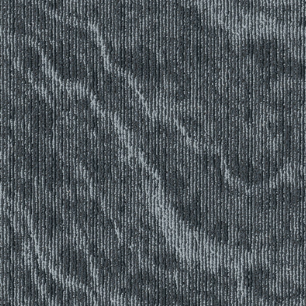 Philadelphia Commercial Inked 55003-00400 Batik Blue 18" x 36" Carpet Tile