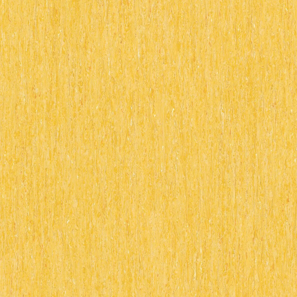 Tarkett / Johnsonite IQ Optima 0824 Yellow Mustard 24" x 24" Homogeneous Tile – product image showing size, style, and brand details.