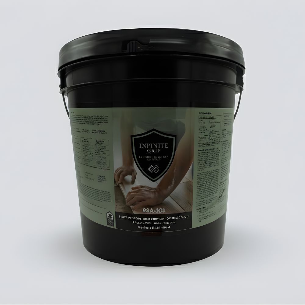 Luxway Infinite Grip Adhesive 4 Gallon Pail (1,000 SF) — room view
