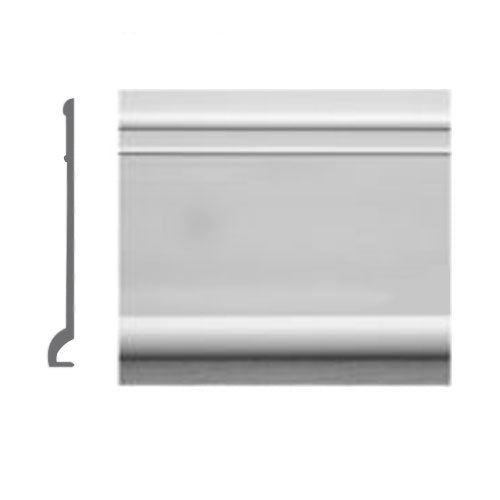 Roppe Pinnacle Plus Wall Base Invent #95 Jonquil 5 1/2" x 60' Roll by 3/8" Cove (with Toe)