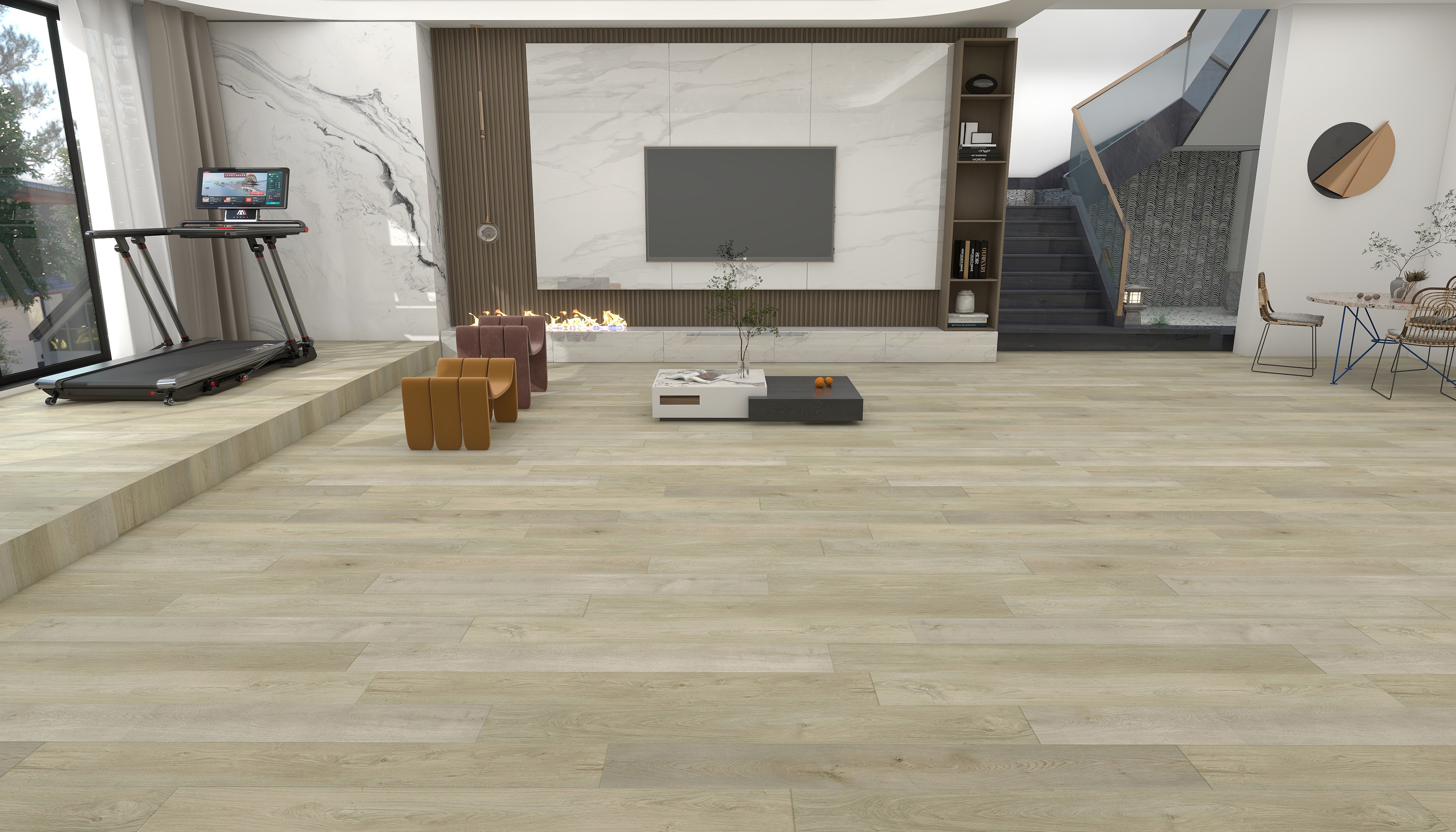 Paradigm Flooring Conquest Kingship CON2045PAD SPC Luxury Vinyl Plank 9" x 72" (17.67 SF/Box)