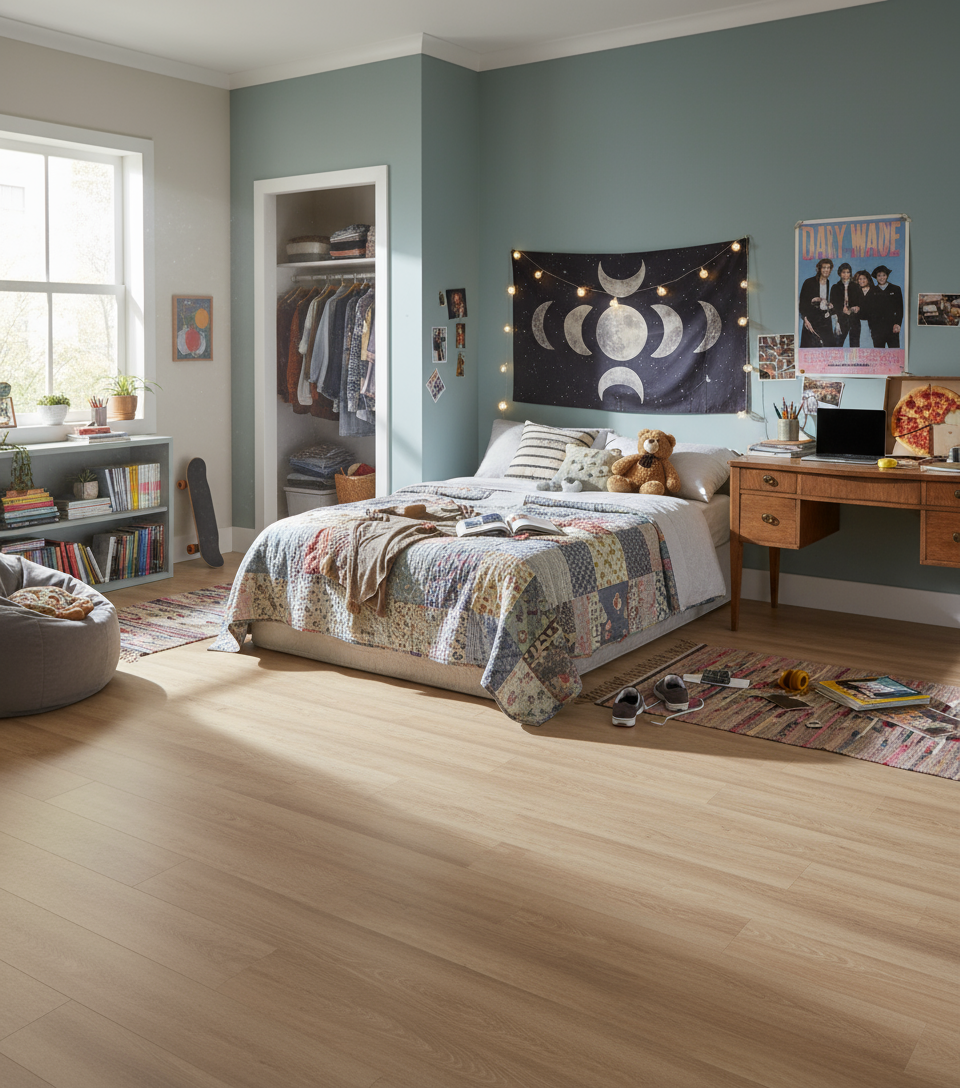 Luxway Faye Laurel 7.25" x 48" Loose Lay LVT