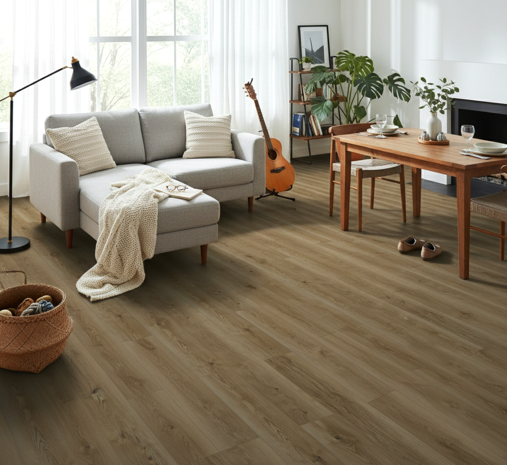 Luxway Cedar Sonique 9" x 60" Floating LVT