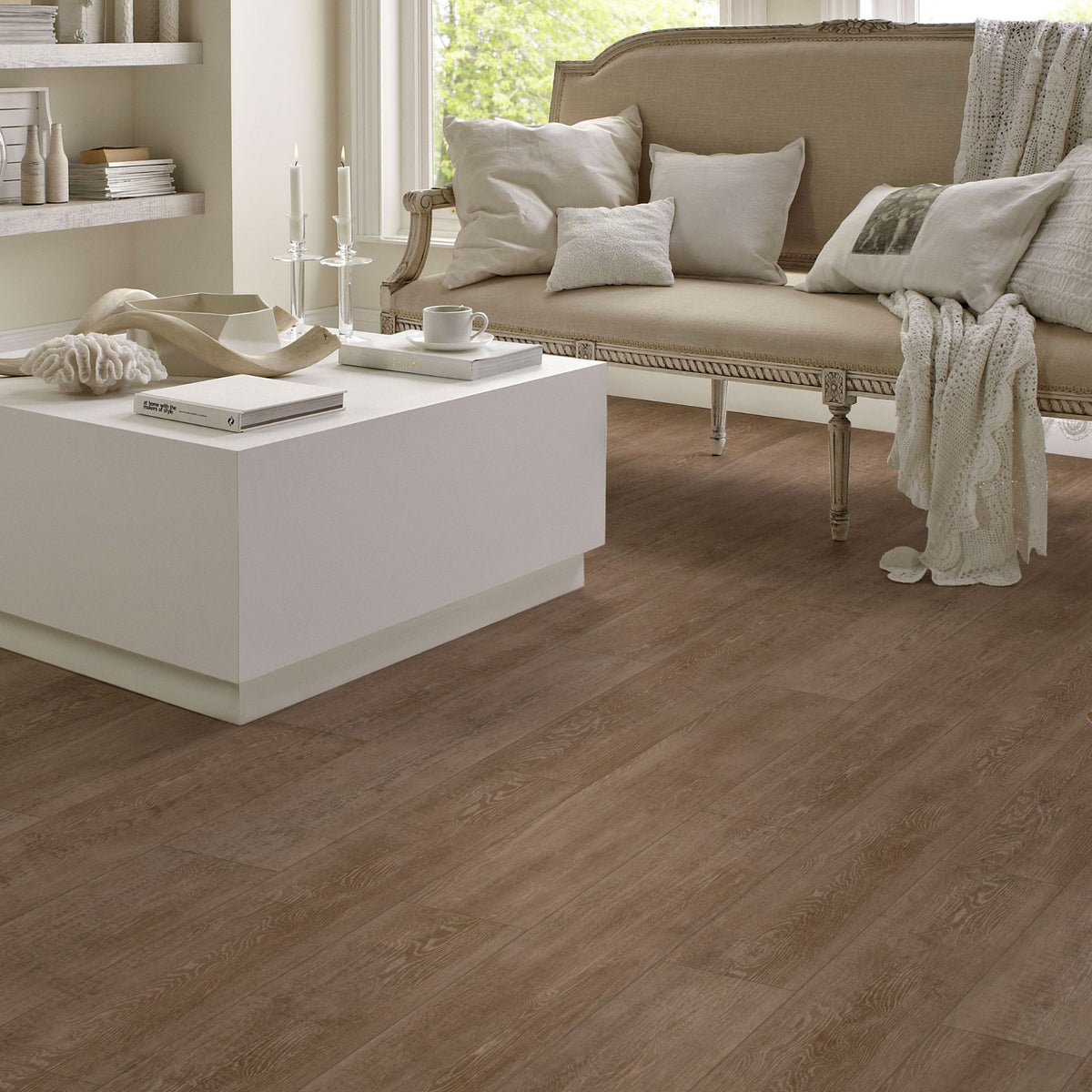 Luxway Echo Meadow 7.25" x 48" Glue Down LVT (38.64 SF/Box) — room view