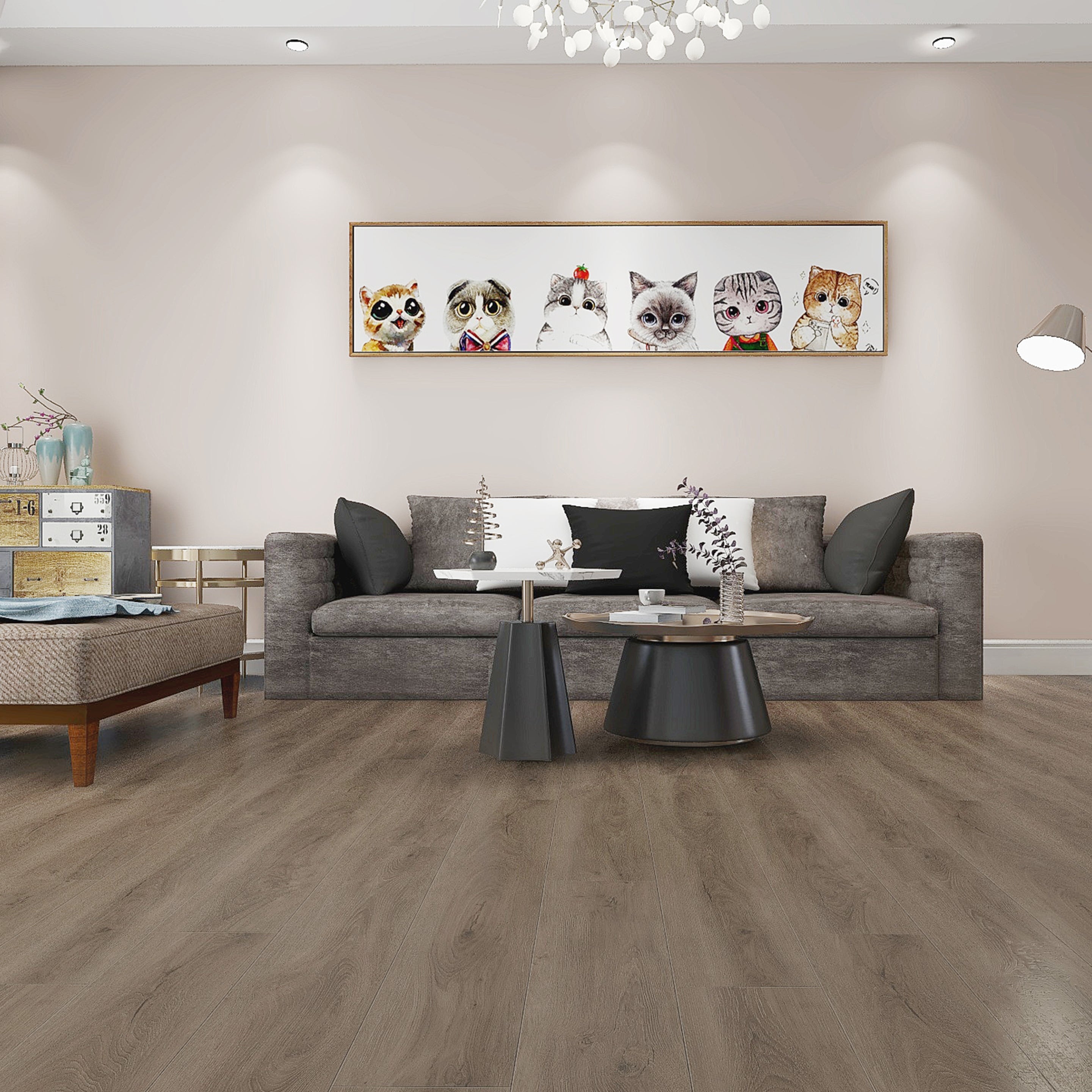 Luxway Cliffside Palisade 7.25" x 48" Glue Down LVT (41.09 SF/Box)