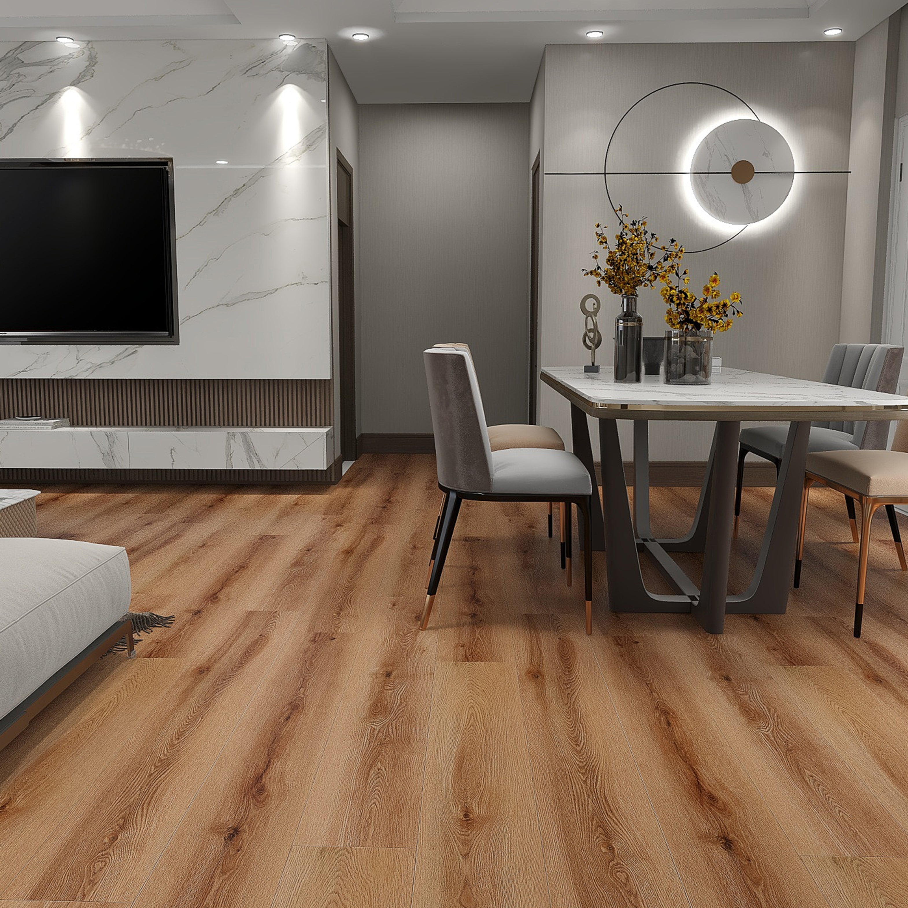 Luxway Glacier Savannah 7" x 48" Floating LVT (23.9 SF/Box)