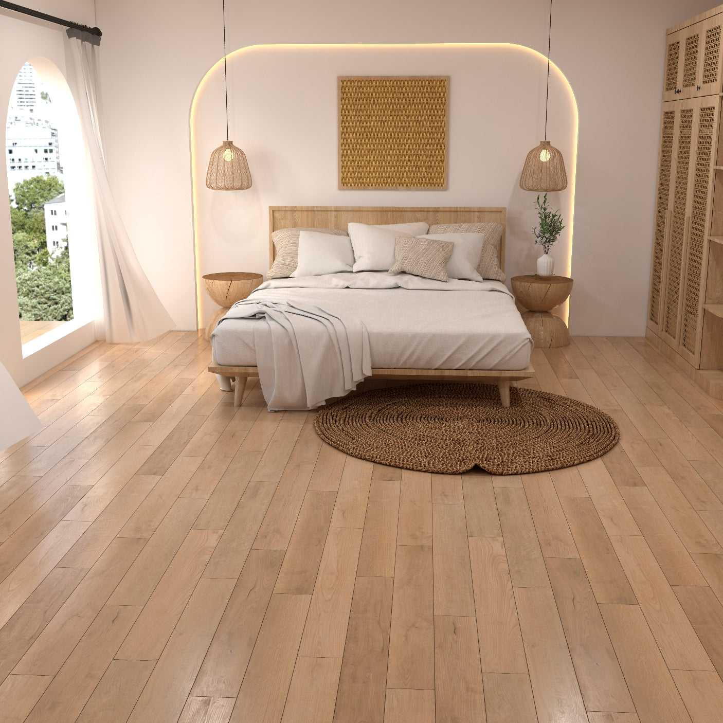 Luxway Planks Weston 9" x 60" Click-Lock LVP (22.6 SF/Box)