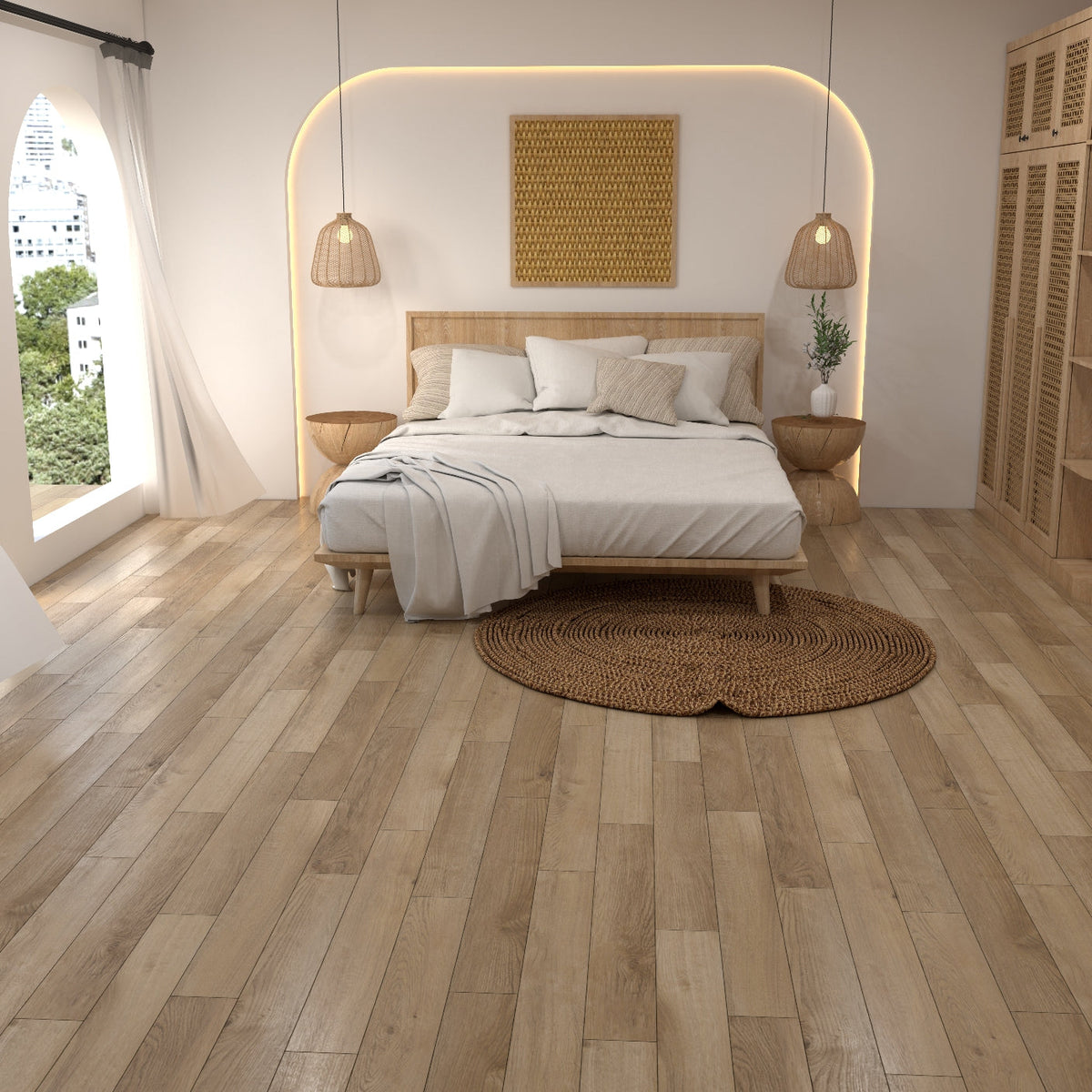 Luxway Heritage 9" x 60" Click-Lock Signature LVP Planks (22.6 SF/Box) — room view