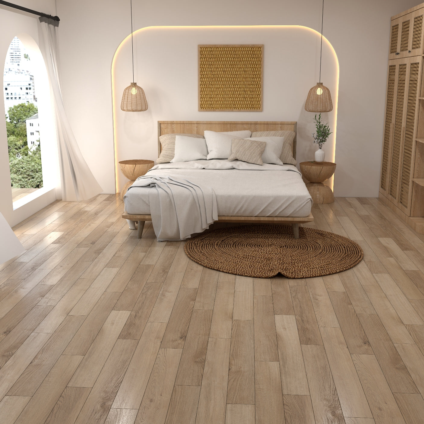 Luxway Planks Thatcher 9" x 60" Click-Lock LVP (22.6 SF/Box)