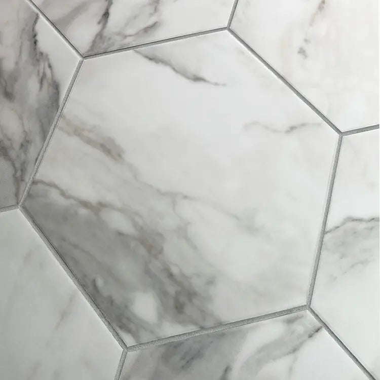 Mannington Cloud Cover Glue Down LVT APS140-586370 Adura Apex Artemis Hexagon 11.8" X 13.6" (23.44 SF/Box)