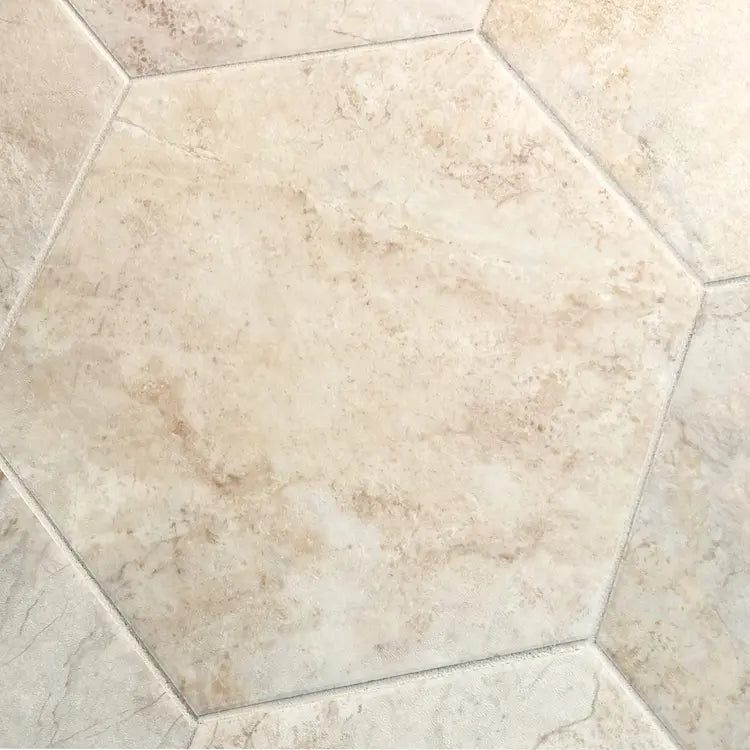 Mannington Pearl Glue Down LVT APS201-586368 Adura Apex Luxxe Hexagon 11.8" X 13.6" (23.44 SF/Box)