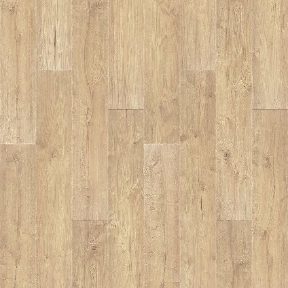 Mohawk Linen Oak Laminate Flooring CDL33-138 RevWood Select Emberstone Ridge 7.5" x 54.34" (19.76 SF/Box)