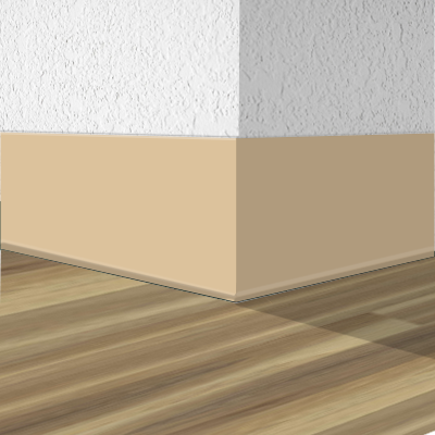 Shaw Rubber Wall Base 5925M-00048 Natural 4" x 120' Roll by 1/8" Straight – product image showing size, style, and brand details.