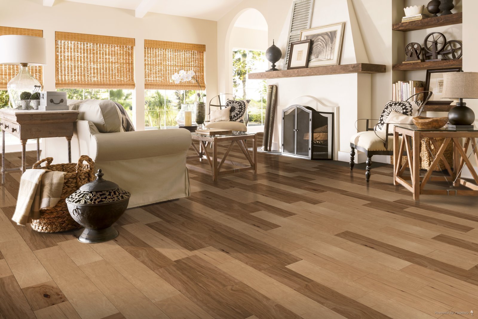 Bruce Next Frontier BRUEHNF72L01HEE Natural Hickory 6.5" x 10"- 60" Engineered Hardwood (39.5 SF/Box)
