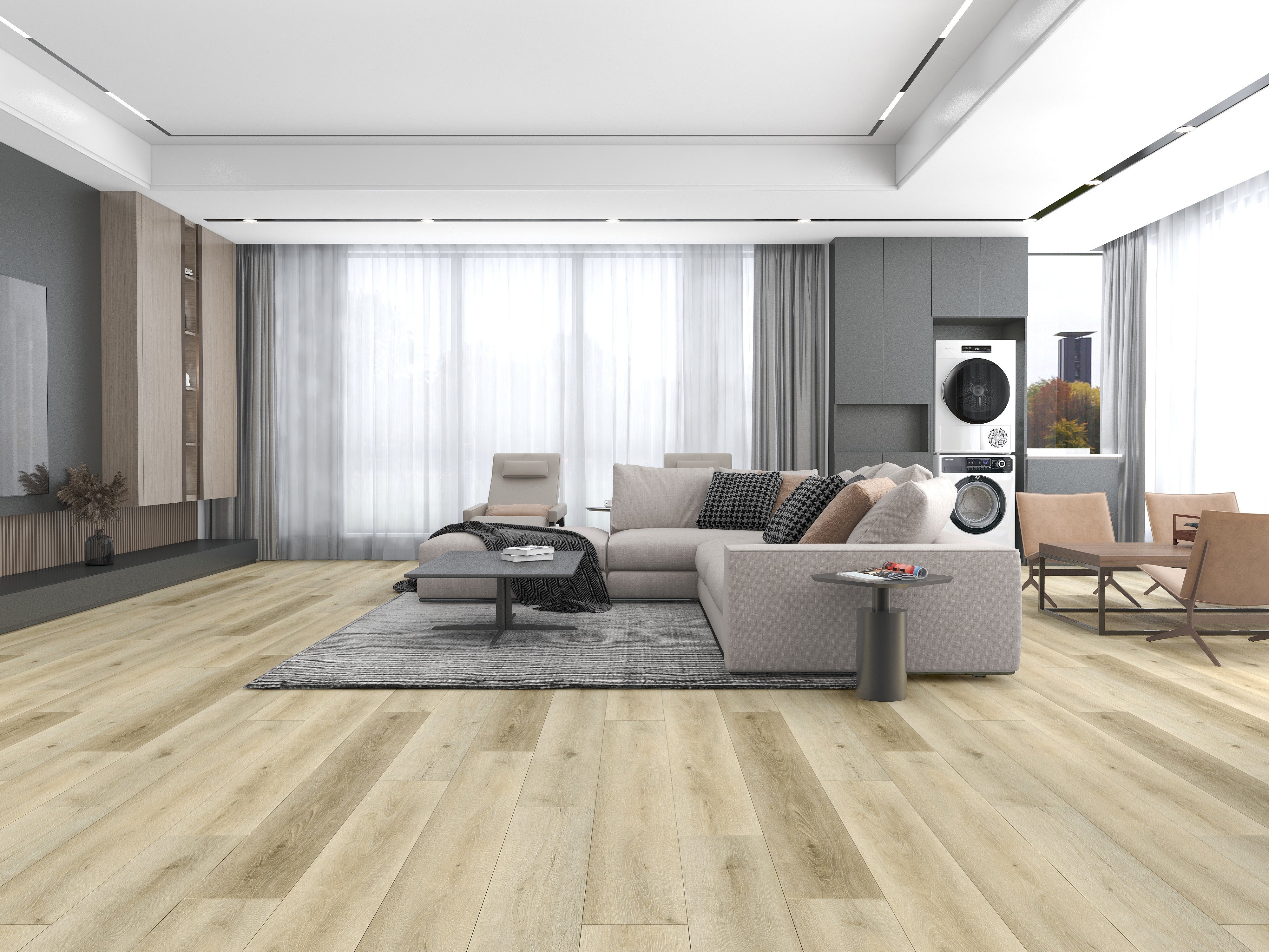 Paradigm Flooring Performer 20mil Oats PPSPC2029 SPC Luxury Vinyl Plank 9” x 60" (30.24 SF/Box)