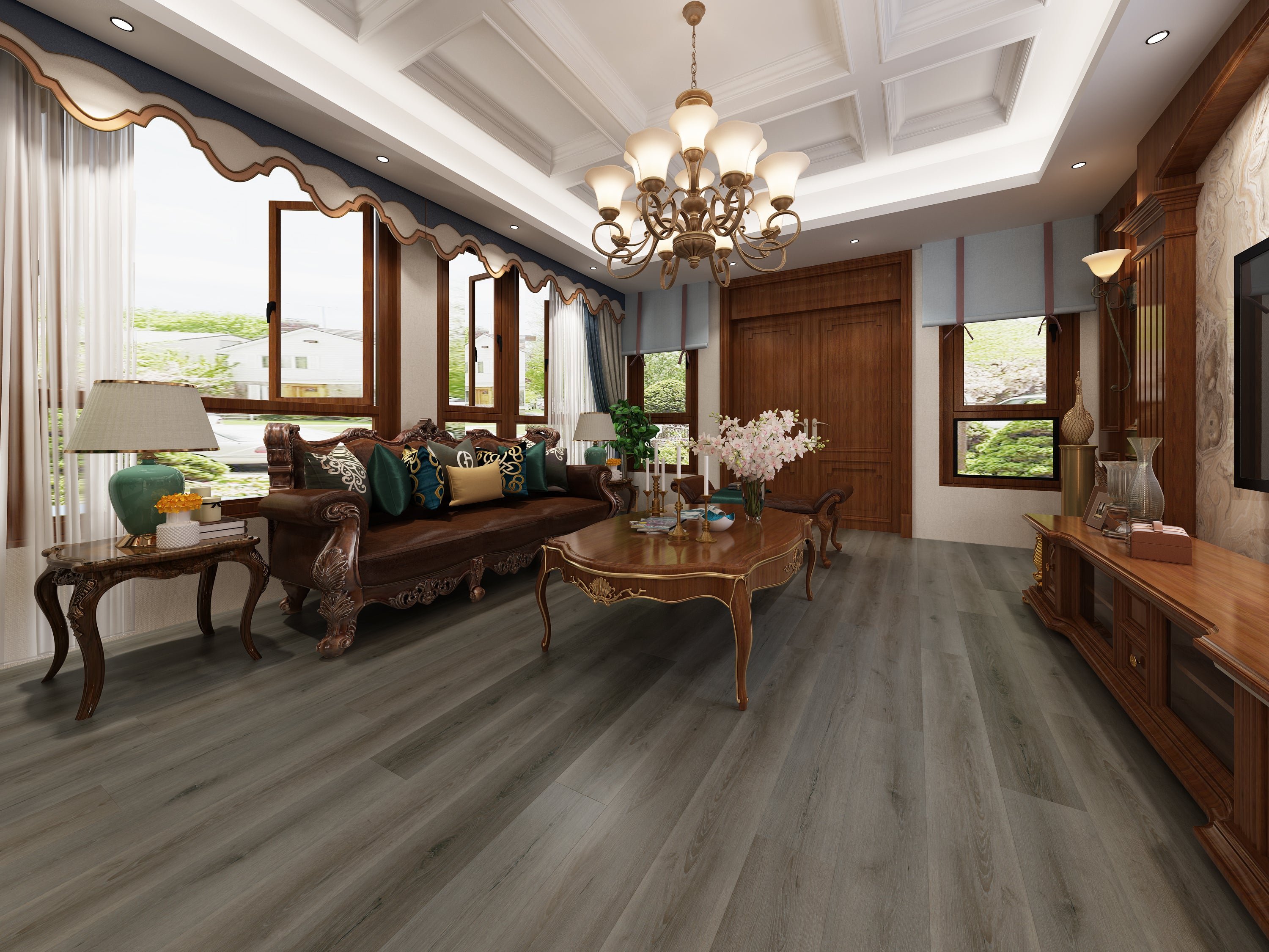 Paradigm Flooring Performer 12mil Pecan PPSPC1212 SPC Luxury Vinyl Plank 7” x 60" (23.67 SF/Box)