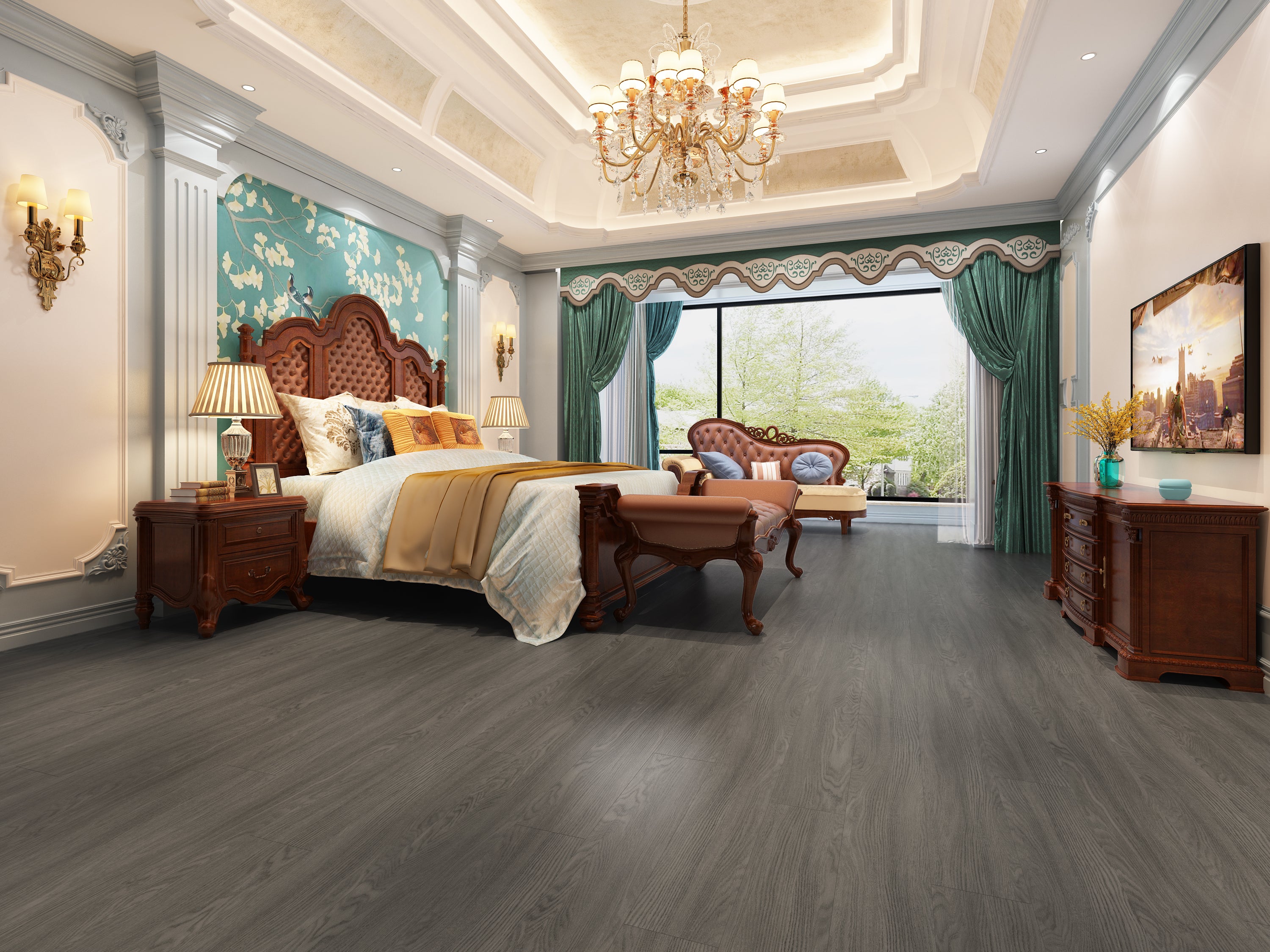 Paradigm Flooring Performer 12mil Pewter PPSPC1206 SPC Luxury Vinyl Plank 7” x 60" (23.67 SF/Box)