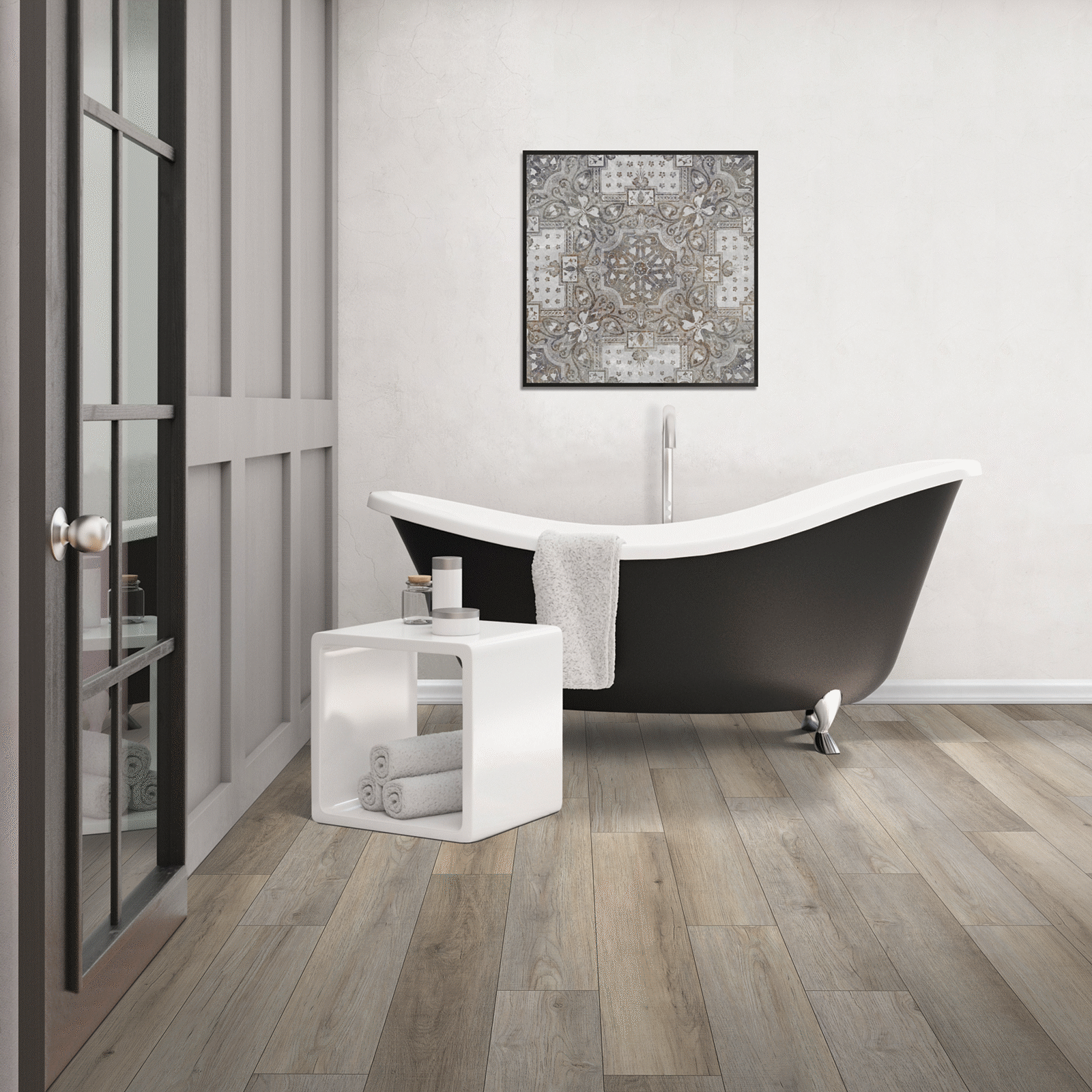 Pergo Extreme Preferred Wood Originals PT009-004 Cream 7" x 48" Luxury Vinyl Plank (23.77 SF/Box)
